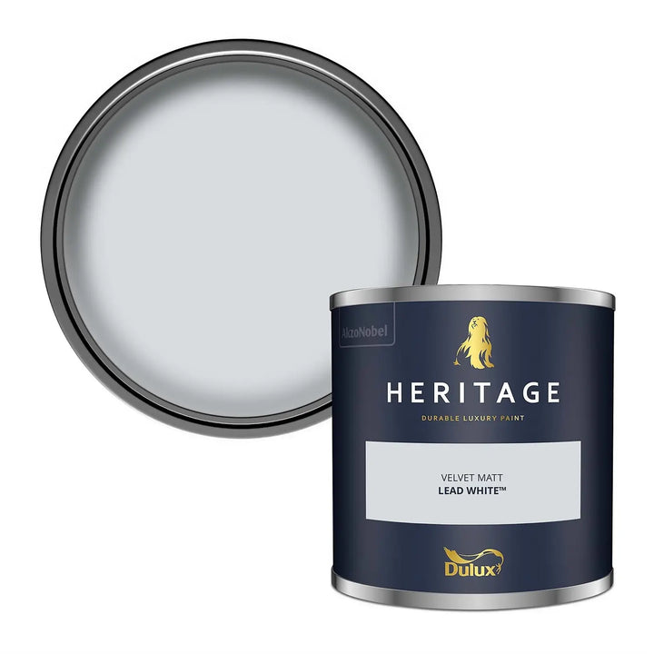 Lead White - Dulux Heritage Paint Colour - Paint Online Ireland