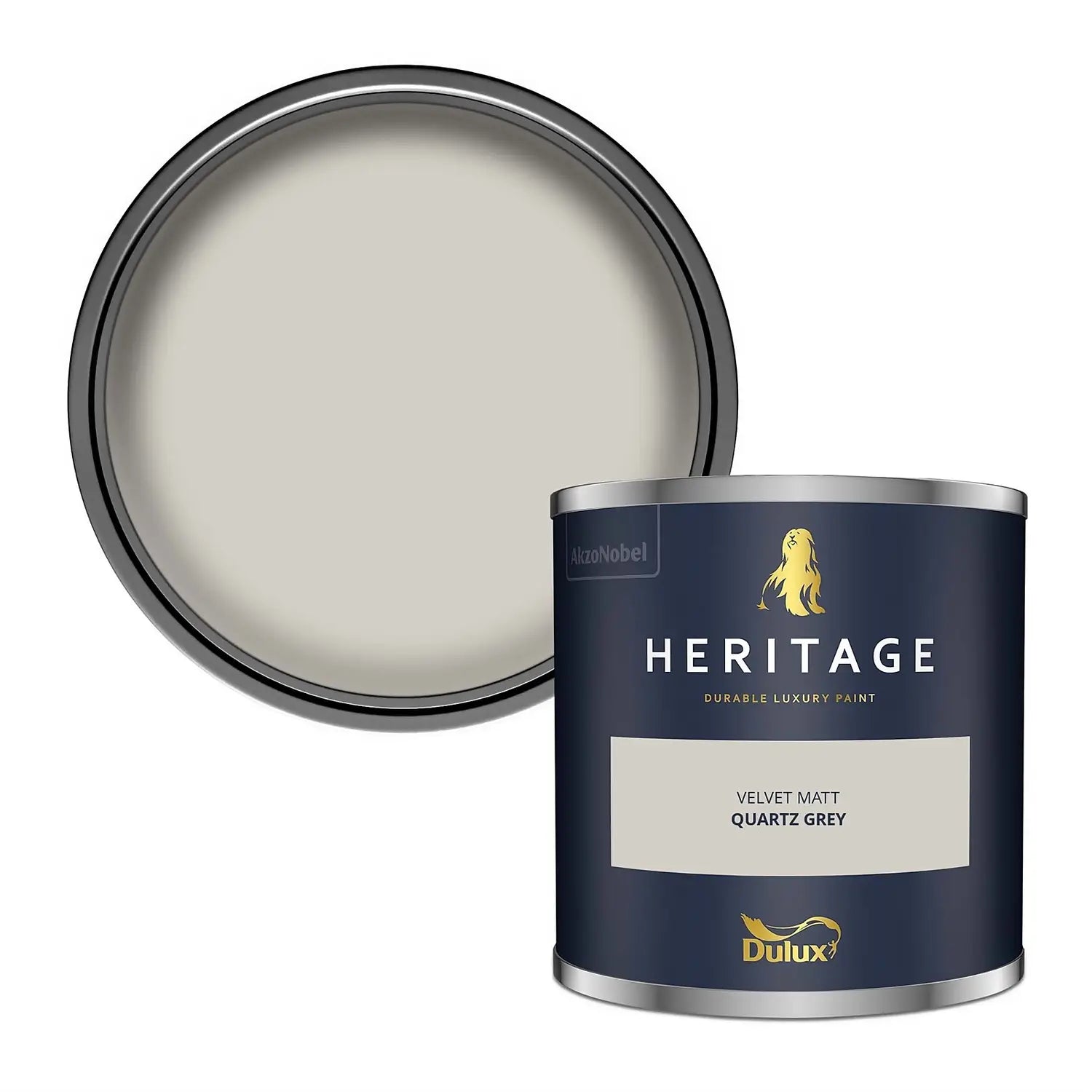 Quartz Grey - Dulux Heritage Paint Colour - Paint Online Ireland