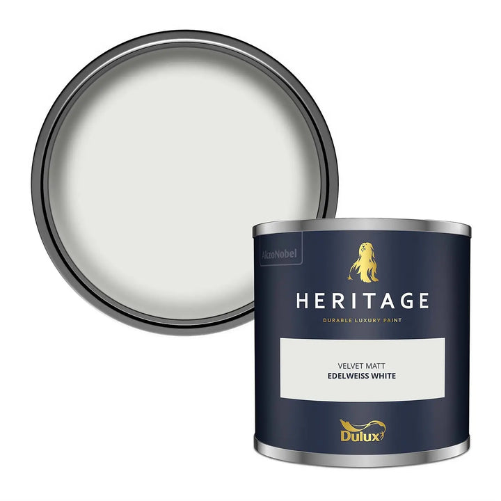 Edelweiss White - Dulux Heritage Paint Colour - Paint Online Ireland