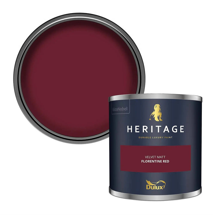 Florentine Red - Dulux Heritage Paint Colour - Paint Online Ireland