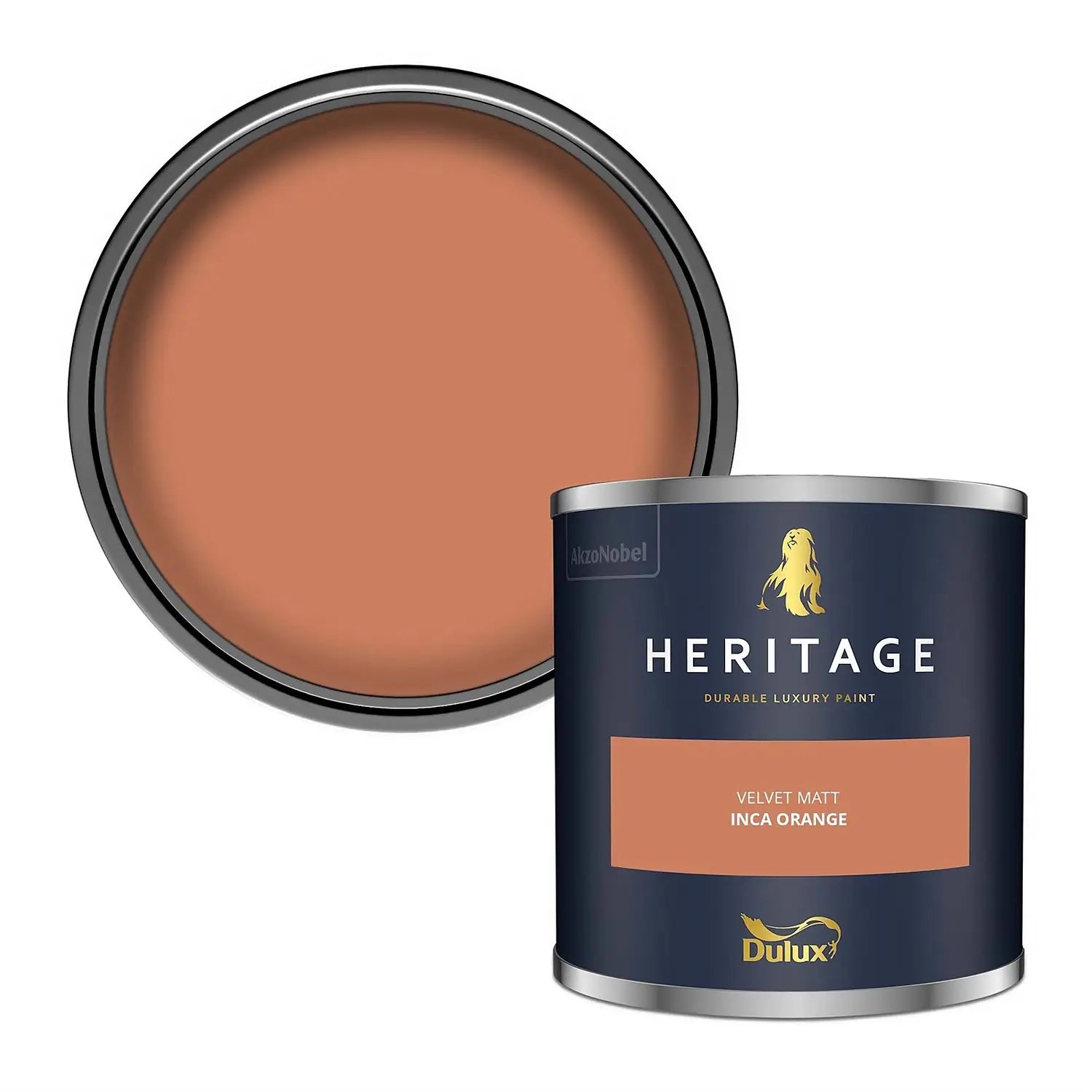 Inca Orange - Dulux Heritage Paint Colour - Paint Online Ireland