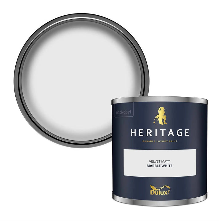 Marble White - Dulux Heritage Paint Colour - Paint Online Ireland