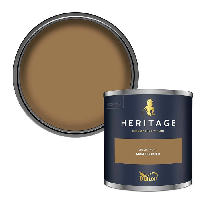 Masters Gold - Dulux Heritage Paint Colour - Paint Online Ireland