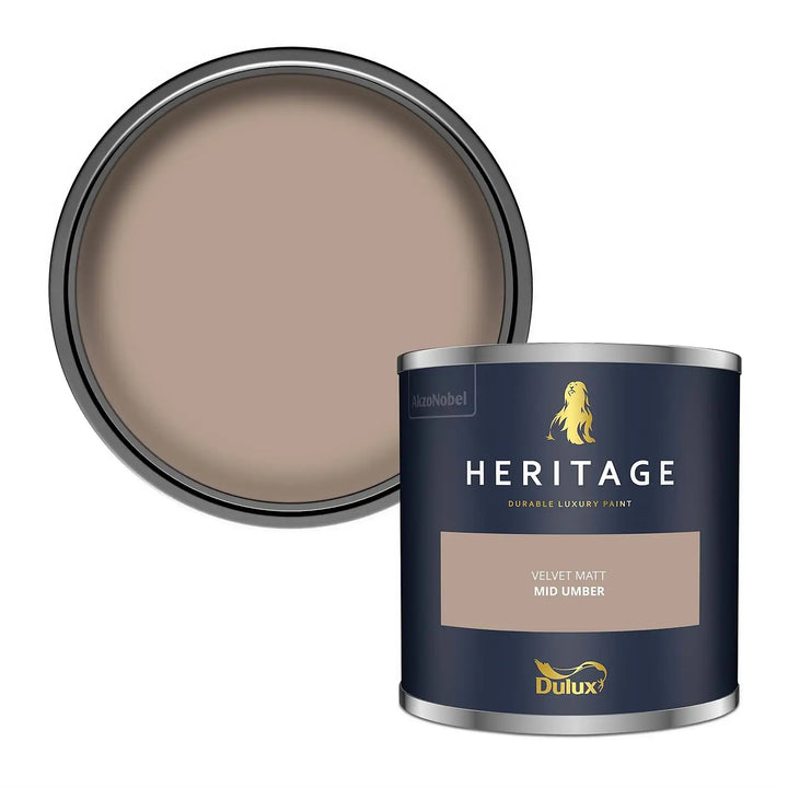 Mid Umber - Dulux Heritage Paint Colour - Paint Online Ireland