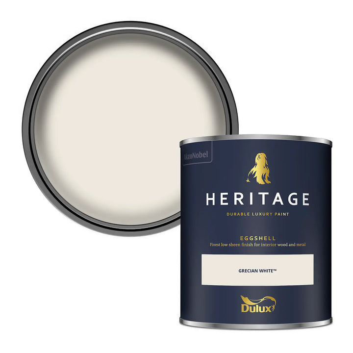 Grecian White - Dulux Heritage Paint Colour - Paint Online Ireland