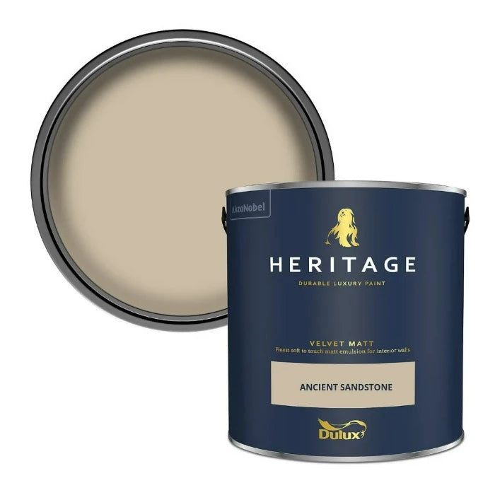 Ancient Sandstone - Dulux Heritage Paint Colour - Velvet Matt - Paint Online Ireland