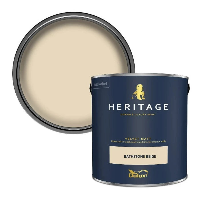 Bathstone Beige - Dulux Heritage Paint Colour Velvet Matt - Paint Online Ireland