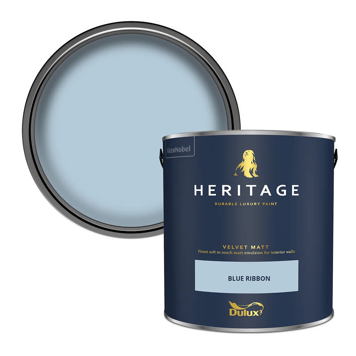 Blue Ribbon - Dulux Heritage Paint Colour - Paint Online Ireland