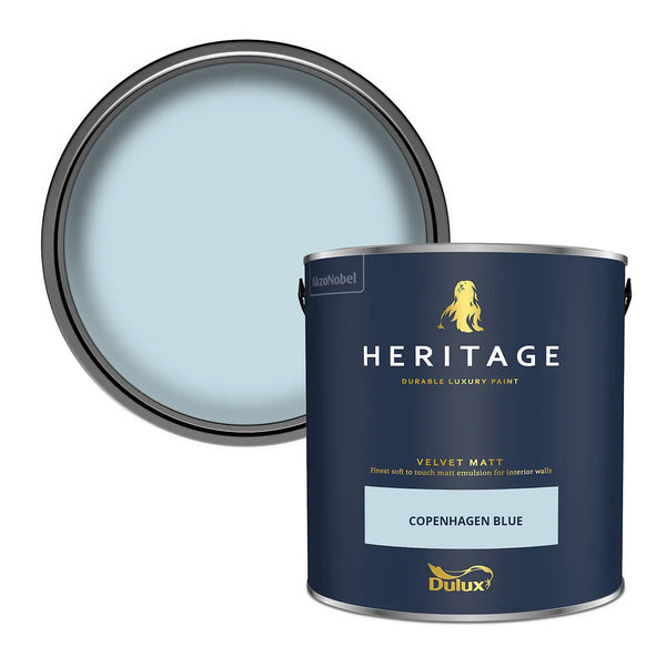 Copenhagen Blue - Dulux Heritage Paint Colour - Paint Online Ireland