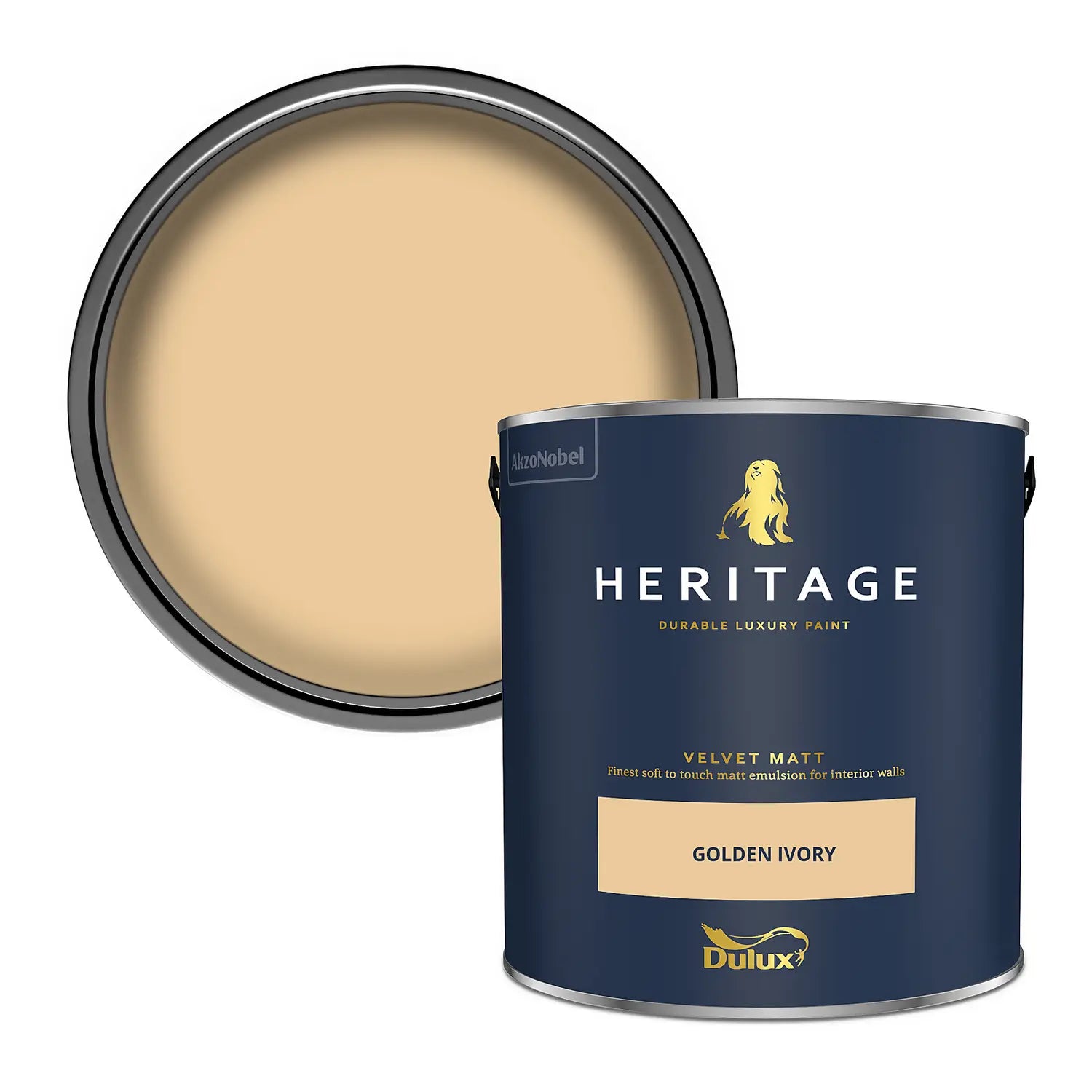 Golden Ivory - Dulux Heritage Paint Colour - Paint Online Ireland