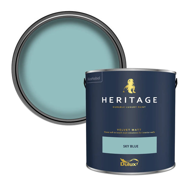Sky Blue - Dulux Heritage Paint Colour - Paint Online Ireland