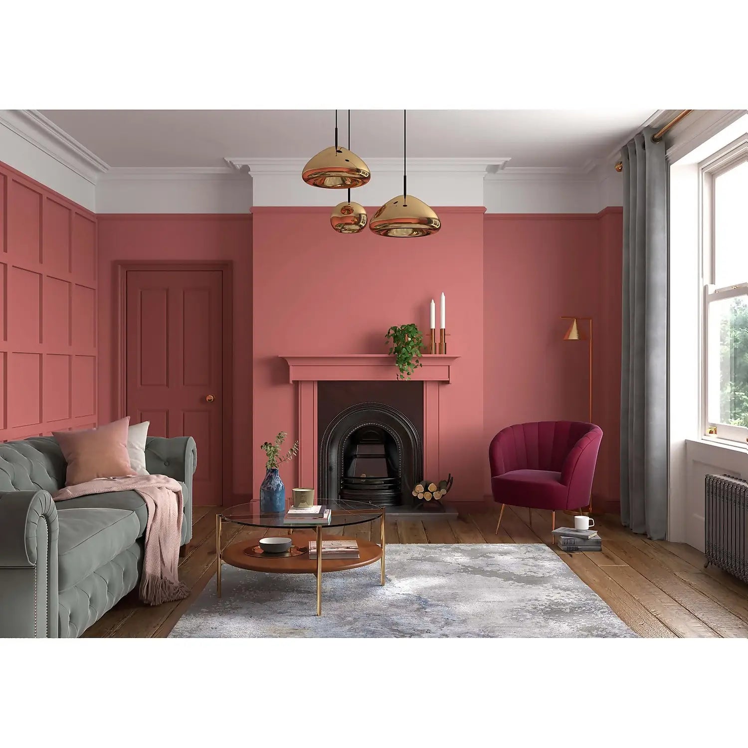 Coral Pink - Dulux Heritage Paint Colour - Paint Online Ireland