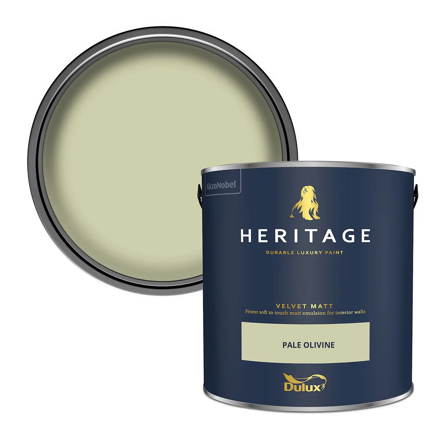 Pale Olivine - Dulux Heritage Paint Colour - Paint Online Ireland