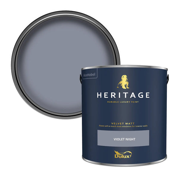 Violet Night - Dulux Heritage Paint Colour - Paint Online Ireland