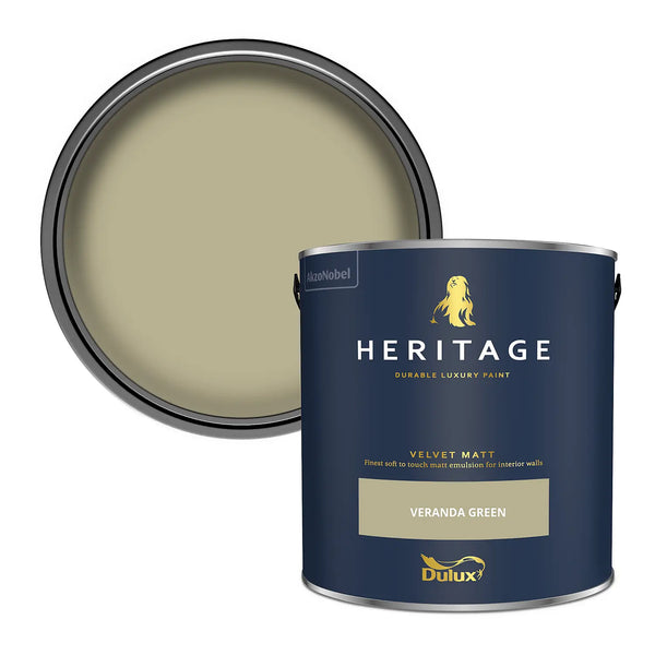 Veranda Green - Dulux Heritage Paint Colour - Paint Online Ireland