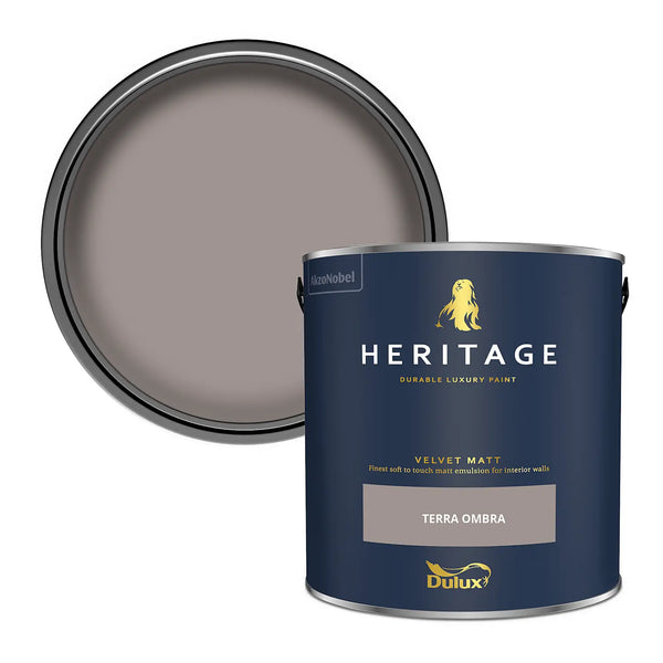 Terra Ombra - Dulux Heritage Paint Colour - Paint Online Ireland