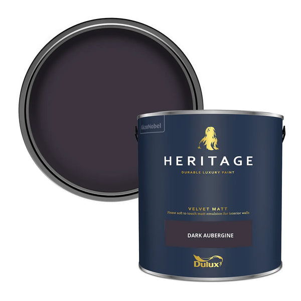 Dark Aubergine - Dulux Heritage Paint Colour - Paint Online Ireland