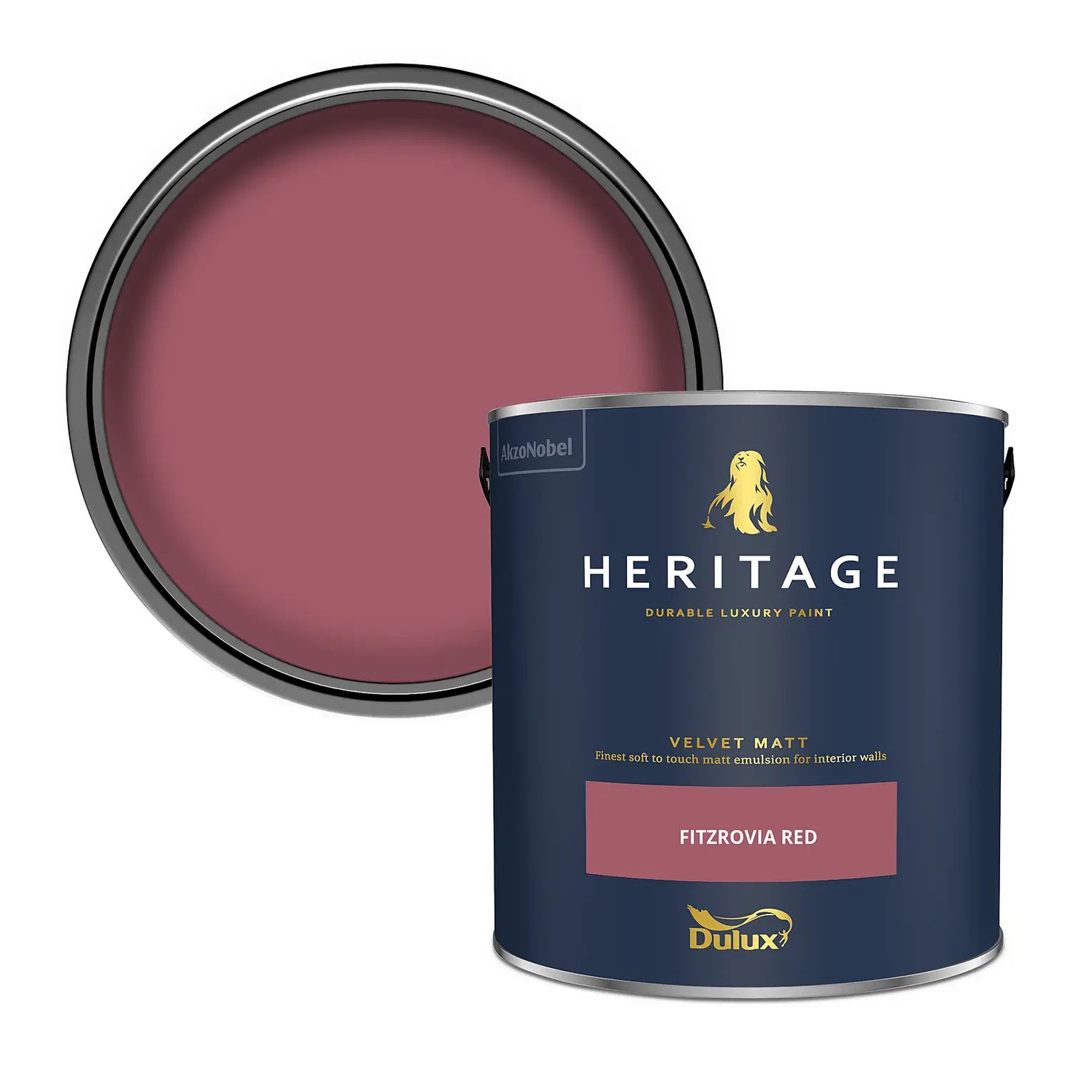 Fitzrovia Red - Dulux Heritage Paint Colour - Paint Online Ireland