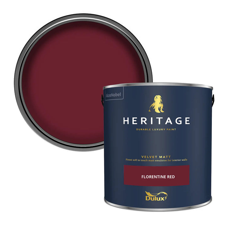 Florentine Red - Dulux Heritage Paint Colour - Paint Online Ireland