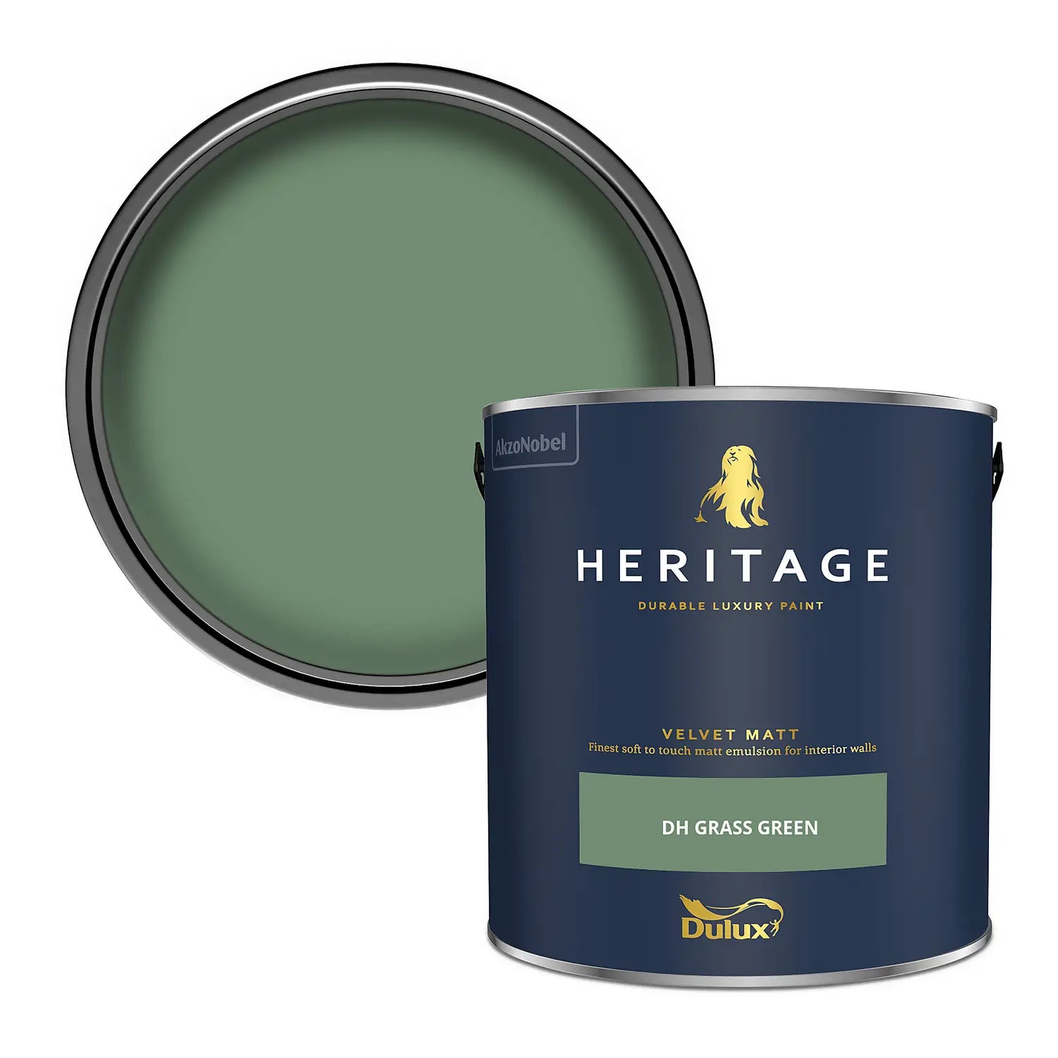 DH Grass Green - Dulux Heritage Paint Colour - Paint Online Ireland