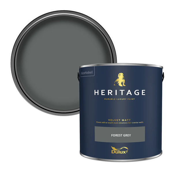 Forest Grey - Dulux Heritage Paint Colour- Paint Online Ireland
