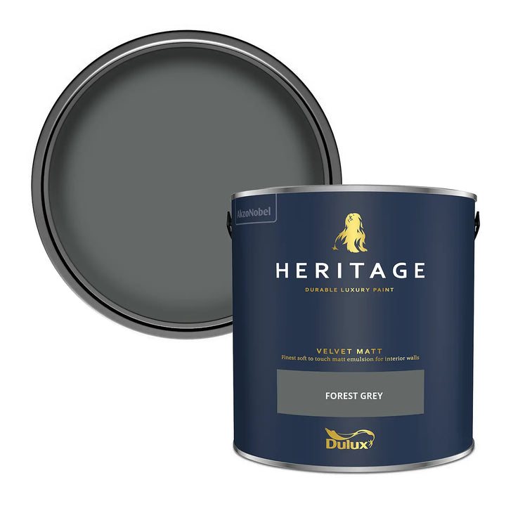 Forest Grey - Dulux Heritage Paint Colour- Paint Online Ireland