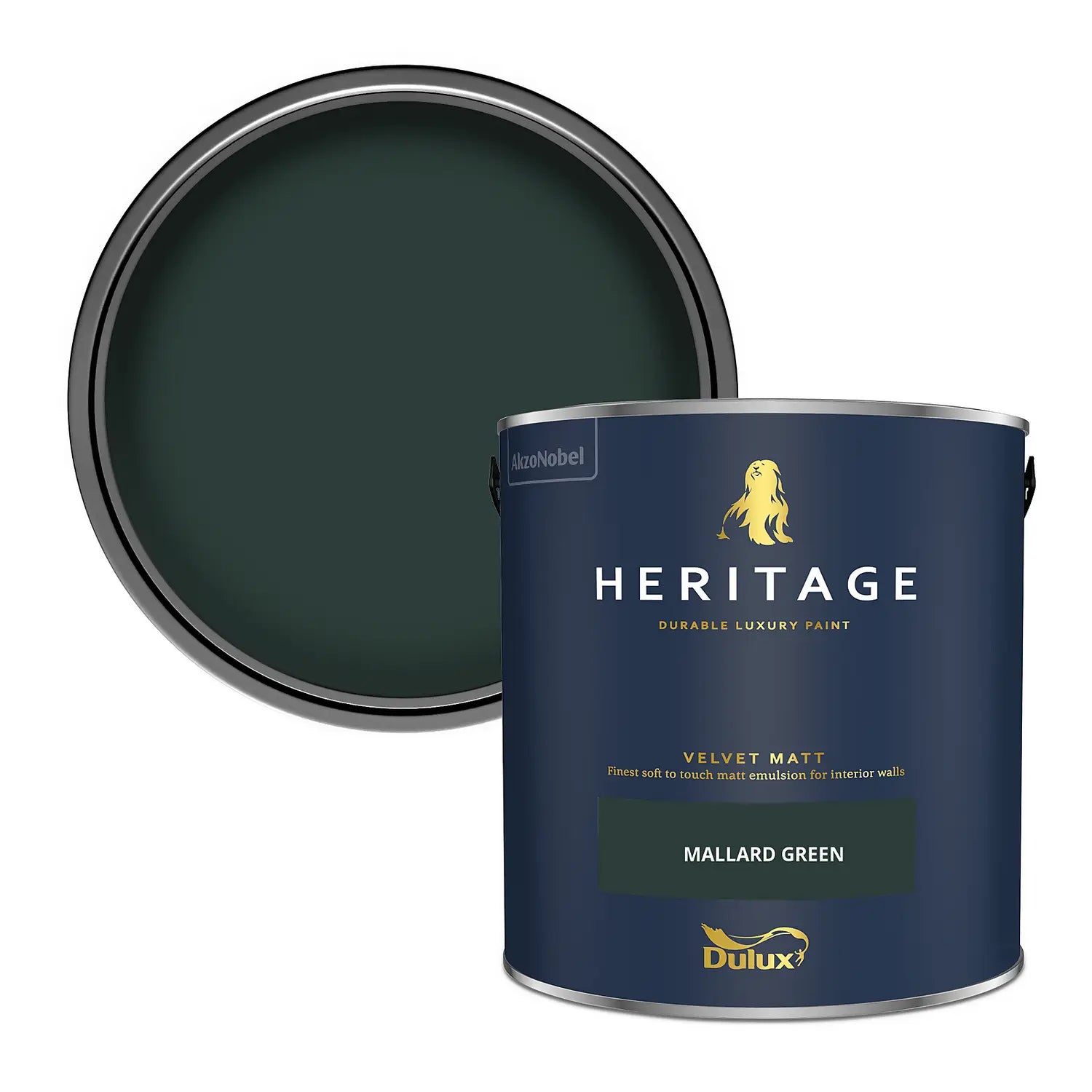 Mallard Green - Dulux Heritage Paint Colour - Paint Online Ireland