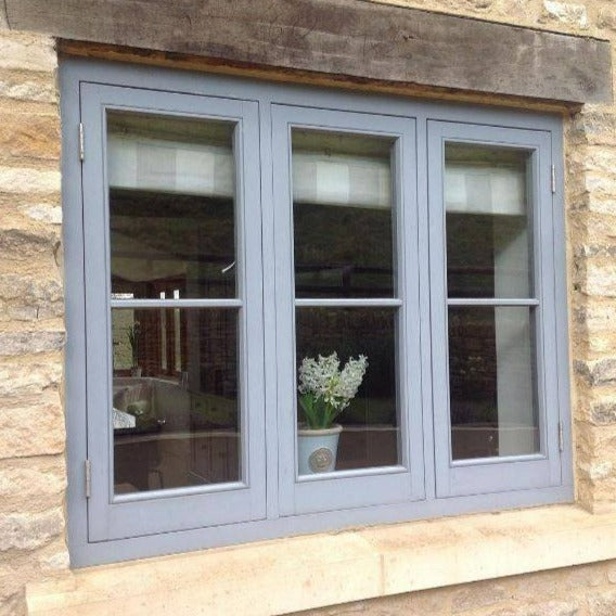 Little Greene Mid Lead Colour No. 114 is a beautiful mid grey paint colour. The darker lead colour provides a more powerful finish. Order Little Greene paint online. 