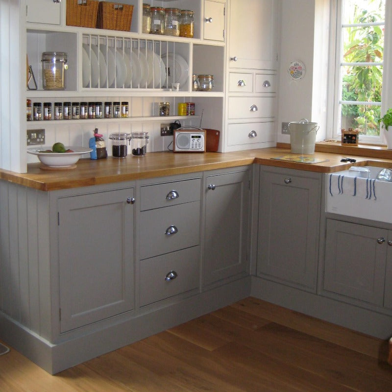 Charleston Gray by Farrow & Ball kitchen cabinet paint colour from Paint Online