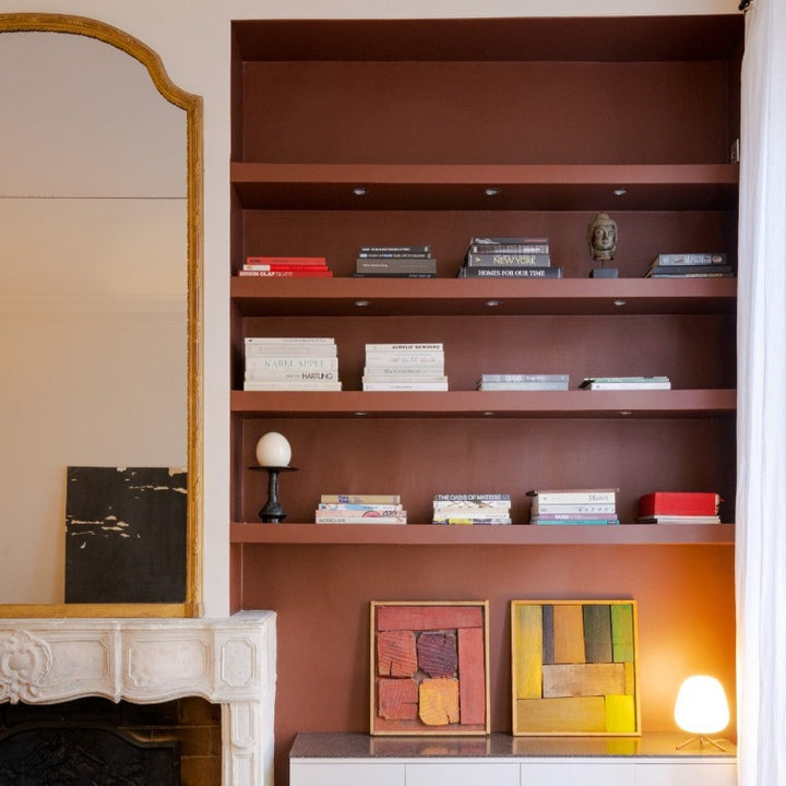 Deep Reddish Brown Farrow & Ball living room paint colour from Paint Online