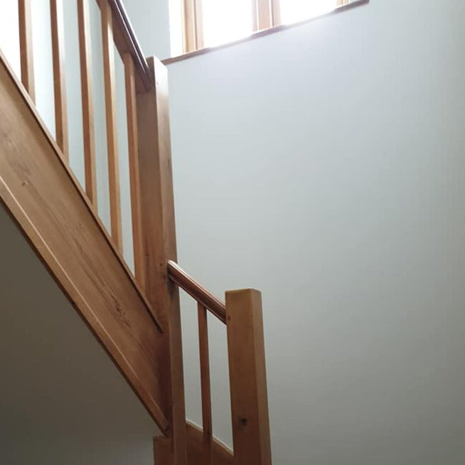 Little Greene Gauze No. 106 is a cool white paint colour with a green/grey undertone.  Order Little Greene paint online in Ireland.