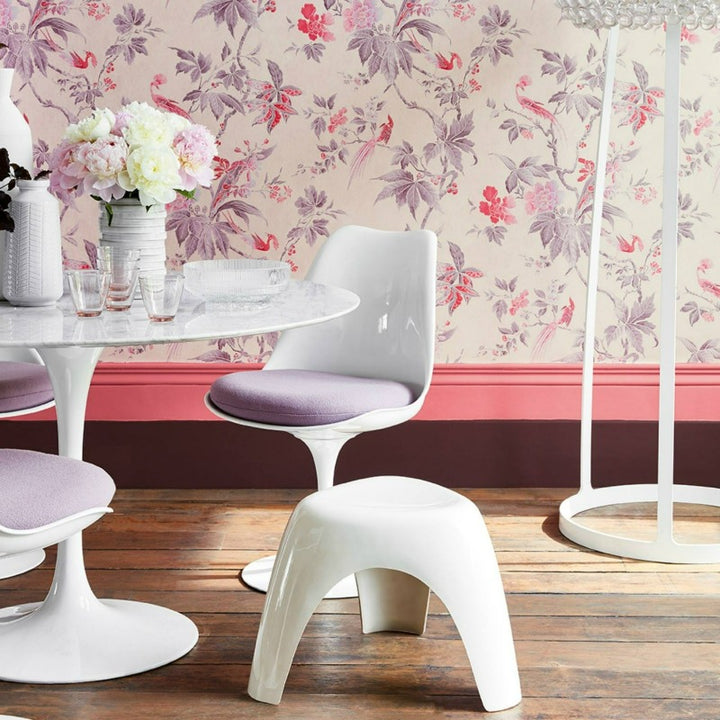 Little Greene Carmine No. 189 is a dusky pink paint colour. Pink skirting paint colour. Buy Little Greene paint online.