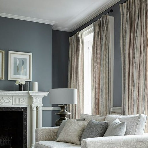 Little Greene Mid Lead Colour No. 114 is a beautiful mid grey paint colour. The darker lead colour provides a more powerful finish. Order Little Greene paint online. 