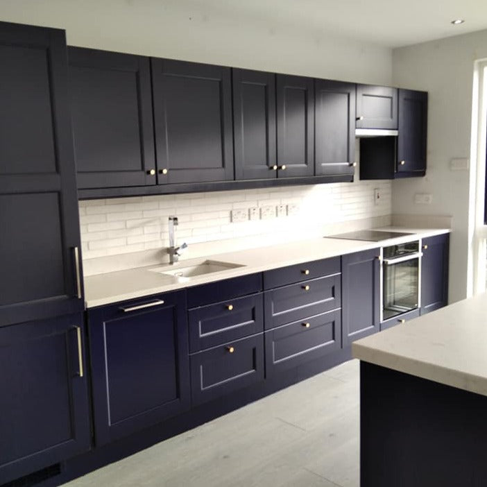 Scotch Blue Farrow & Ball kitchen cabinet paint colour from Paint Online