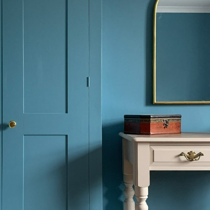 Blue's Blue - Paint And Paper Library Paint Colour No. 639. Blue bedroom paint colour. 