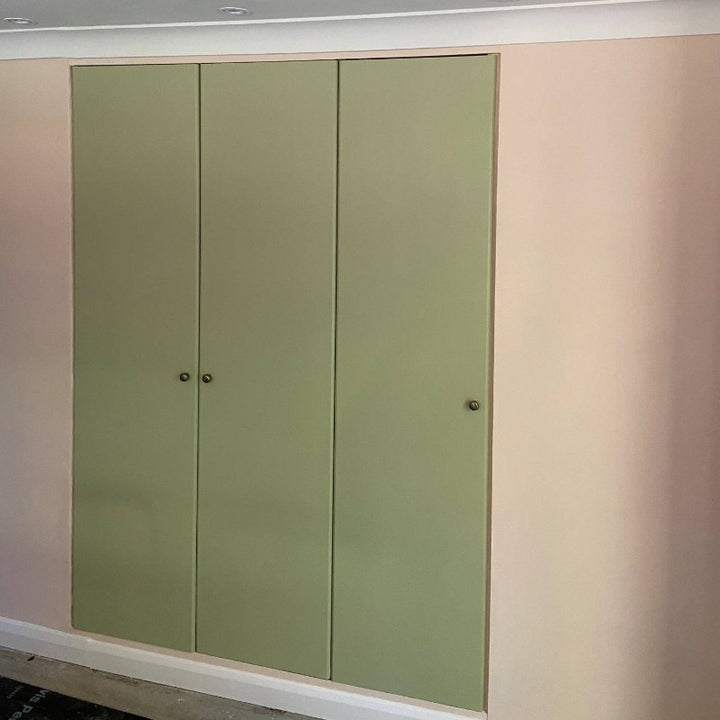 Artichoke - Paint And Paper Library Paint Colour No. 568. Green wardrobe paint colour. 