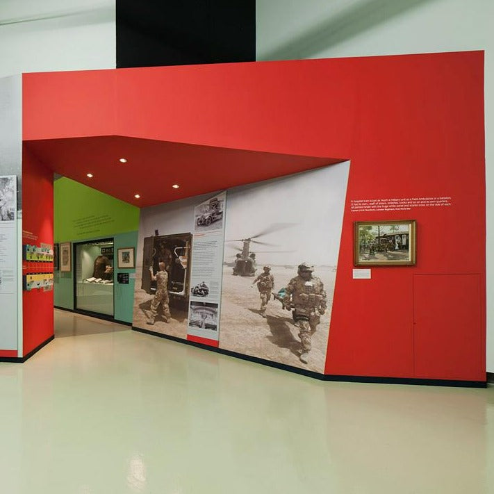 Little Greene Atomic Red No. 190 is a bright red paint colour. Red feature wall paint colour. Buy Little Greene paint online.