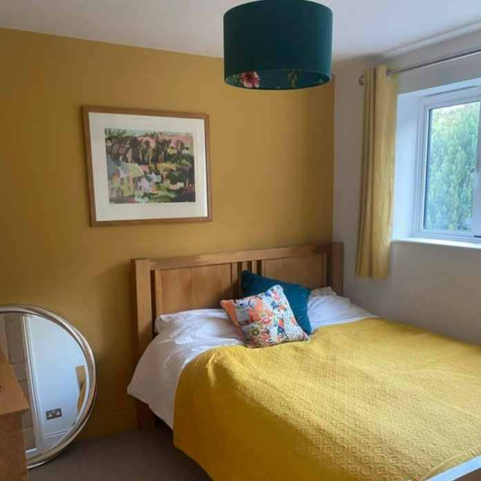 Little Greene Yellow Pink No. 46 bedroom paint colour. Buy Little Greene Yellow Pink paint online.