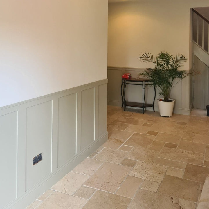 Portland Stone Dark 157 Little Greene panelling paint colour from Paint Online