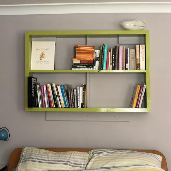 Acid Drop No. 9908 Farrow & Ball green shelf paint colour. Buy Acid Drop Farrow & Ball paint online.