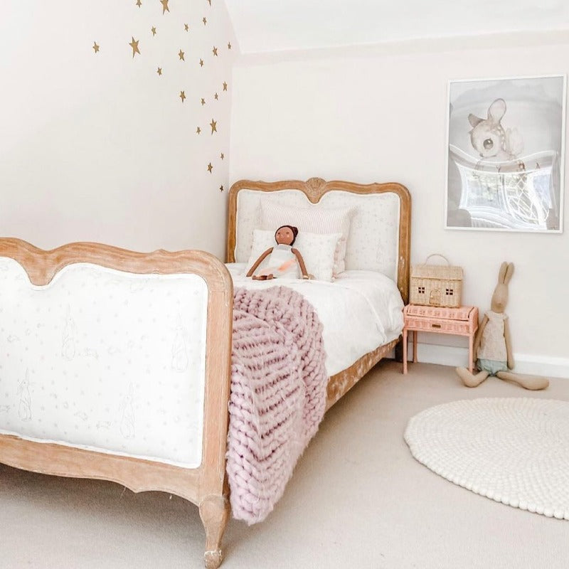 Rusling 9 Little Greene pink bedroom paint colour from Paint Online