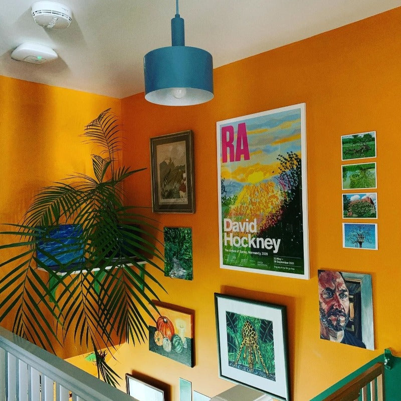 Dutch Orange Farrow & Ball hallway paint colour from Paint Online