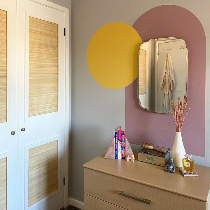 Cinder Rose Farrow and Ball pink paint colour from Paint Online. 