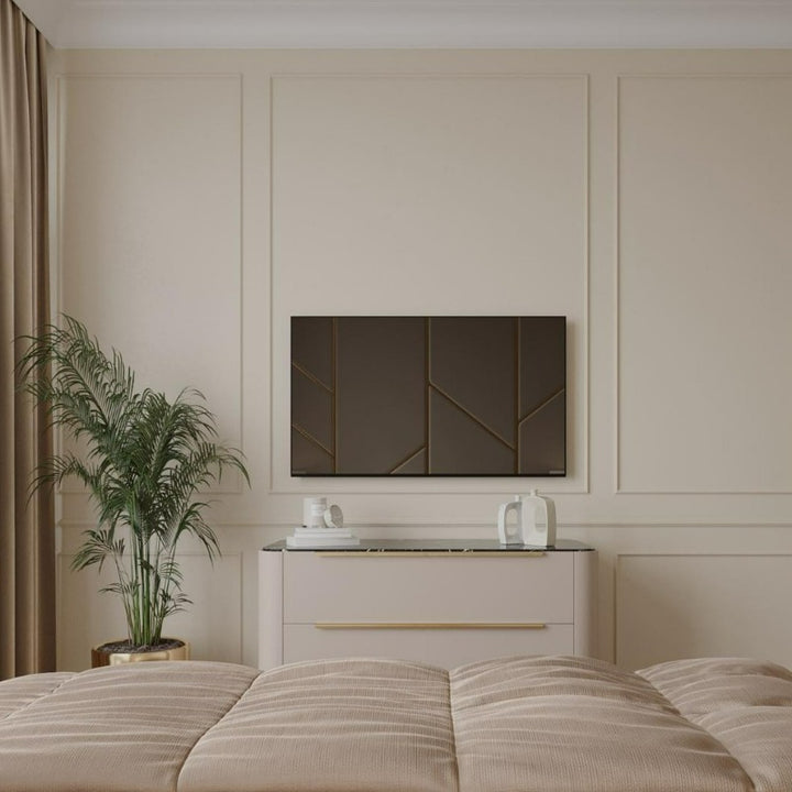 Little Greene Light Beauvais No. 323 is a beautiful soft neutral paint colour. Neutral bedroom paint colour. Buy Little Greene paint online.