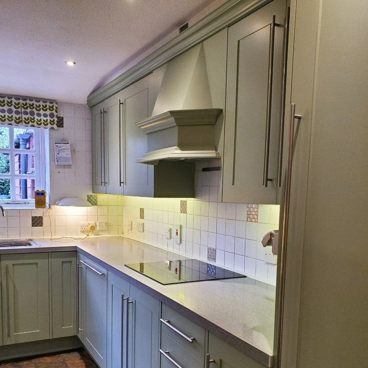 Boringdon Green 295 Little Greene Kitchen Cabinet Paint Colour from Paint Online