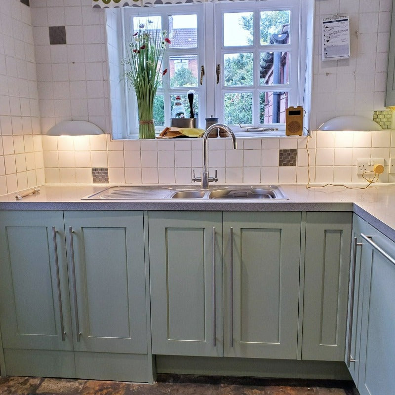 Boringdon Green 295 Little Greene Kitchen Cabinet Paint Colour from Paint Online