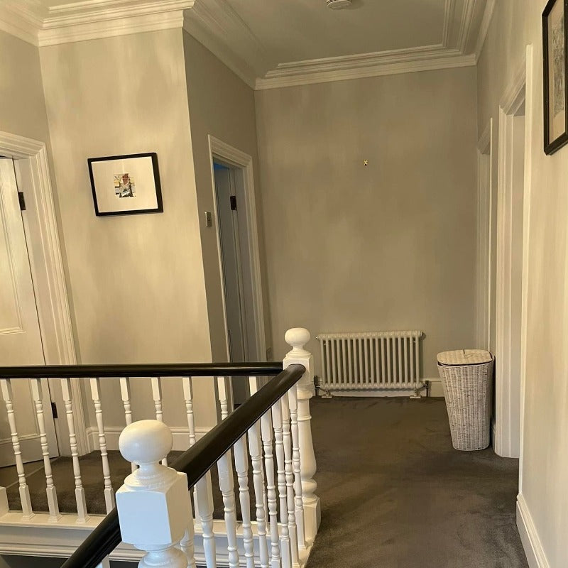 French Grey Pale 161 Little Greene hallway paint colour from Paint Online