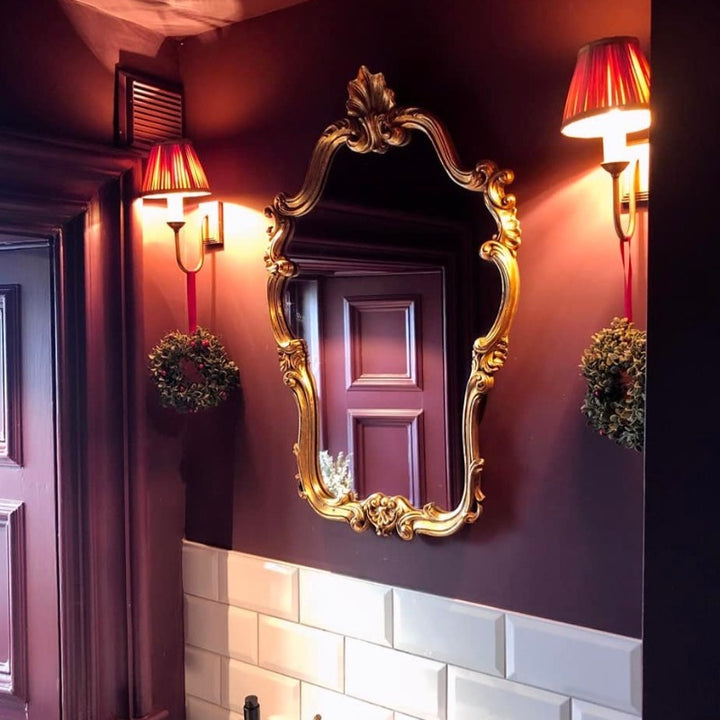 Brinjal by Farrow & Ball. Purple bathroom paint colour from Paint Online