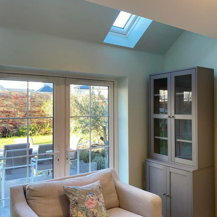 Little Greene Hidey Hole No. 307 is a fresh, pale green paint colour. Hidey Hole 307 living room paint colour. Buy Little Greene paint online in Ireland.