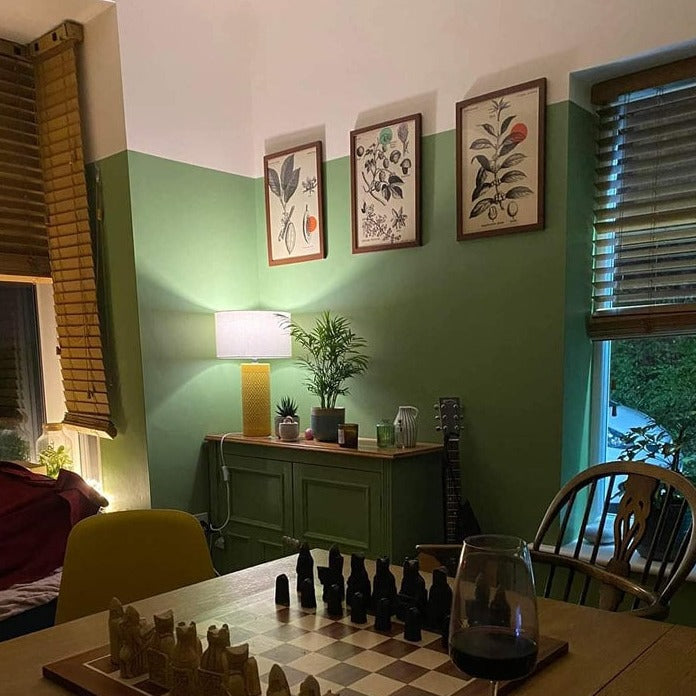 Yeabridge Green No. 287 Farrow & Ball Paint Colour - Living Room Paint Colour - Paint Online Ireland